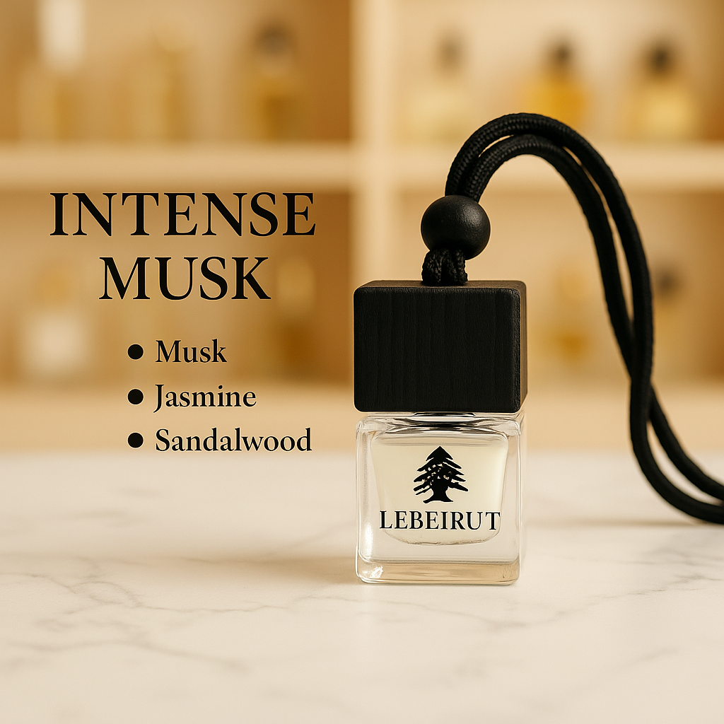 PREMIUM LeBeirut - Olie basis  Auto Parfum- Intense Musk