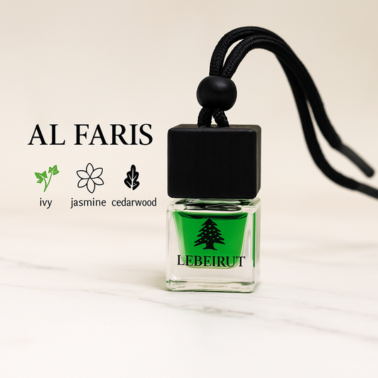PREMIUM LeBeirut  - Olie basis  Car Parfum - Al FARIS