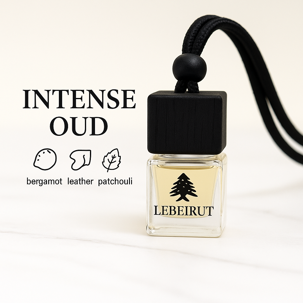 PREMIUM LeBeirut  - Olie basis  Auto Parfum- Intense Oud